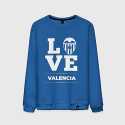 Свитшот хлопковый мужской Valencia Love Classic, цвет: синий