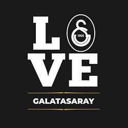 Свитшот хлопковый мужской Galatasaray Love Classic, цвет: черный — фото 2