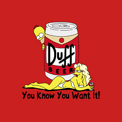 Свитшот хлопковый мужской You Want It!, цвет: красный — фото 2