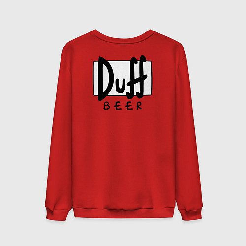 Мужской свитшот You Want It! / Красный – фото 2