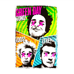 Свитшот хлопковый мужской GREEN DAY ГРИН ДЭЙ ПОСТЕР, цвет: белый — фото 2