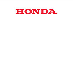 Свитшот хлопковый мужской HONDA ХОНДА LOGO спина, цвет: белый — фото 2