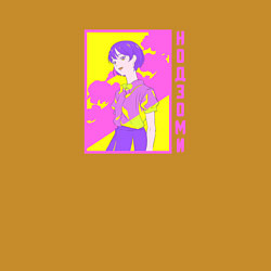 Свитшот хлопковый мужской Надзоми арт Сонни бой, цвет: горчичный — фото 2