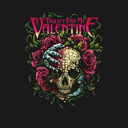 Свитшот хлопковый мужской Bullet For My Valentine Постер, цвет: черный — фото 2