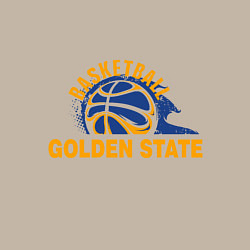 Свитшот хлопковый мужской Golden State Basketball, цвет: миндальный — фото 2