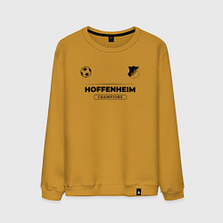 Свитшот хлопковый мужской Hoffenheim Униформа Чемпионов, цвет: горчичный