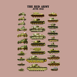 Свитшот хлопковый мужской Red Army June 1941 - Красная армия Июнь 1941, цвет: пыльно-розовый — фото 2