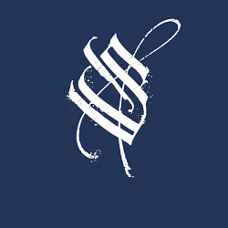 Свитшот хлопковый мужской Stigmata эмблема, цвет: тёмно-синий — фото 2