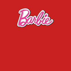 Свитшот хлопковый мужской Barbie logo, цвет: красный — фото 2