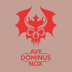 Свитшот хлопковый мужской Ave Dominus Nox клич повелителей ночи, цвет: пыльно-розовый — фото 2