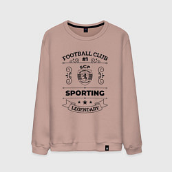 Мужской свитшот Sporting: Football Club Number 1 Legendary