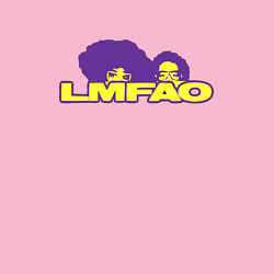 Свитшот хлопковый мужской LMFAO music, цвет: светло-розовый — фото 2