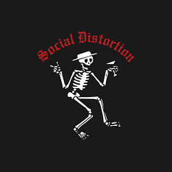 Свитшот хлопковый мужской Social Distortion, цвет: черный — фото 2
