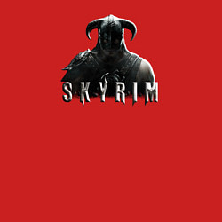Свитшот хлопковый мужской Skyrim Минимализм, цвет: красный — фото 2