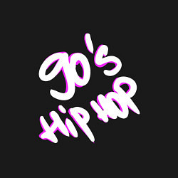 Свитшот хлопковый мужской 90s Hip Hop, цвет: черный — фото 2