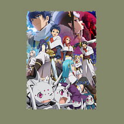 Свитшот хлопковый мужской Да я паук и что с того арт, цвет: авокадо — фото 2