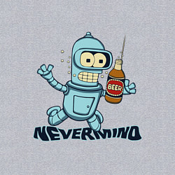 Свитшот хлопковый мужской Little Bender, цвет: меланж — фото 2