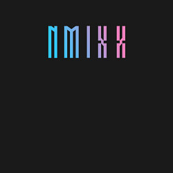 Свитшот хлопковый мужской Nmixx kpop группа, цвет: черный — фото 2