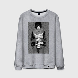 Свитшот хлопковый мужской Химено, цвет: меланж