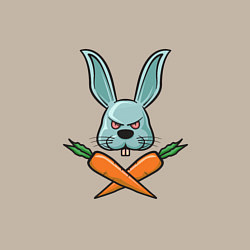 Свитшот хлопковый мужской Carrot - Bunny, цвет: миндальный — фото 2