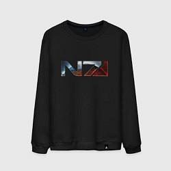 Мужской свитшот Mass Effect N7 -Shooter
