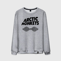 Свитшот хлопковый мужской Arctic Monkeys, цвет: меланж