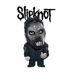 Свитшот хлопковый мужской Седьмой Slipknot, цвет: белый — фото 2