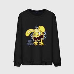 Свитшот хлопковый мужской Cuddles, цвет: черный