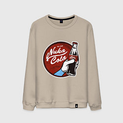 Мужской свитшот Nuka cola sticker