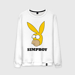 Мужской свитшот Simpboy - rabbit Homer