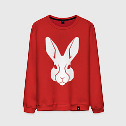 Мужской свитшот White rabbit head