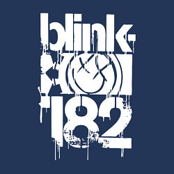 Свитшот хлопковый мужской Stencil white logo, цвет: тёмно-синий — фото 2