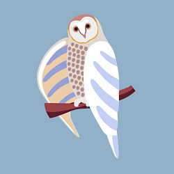 Свитшот хлопковый мужской Совa, цвет: мягкое небо — фото 2