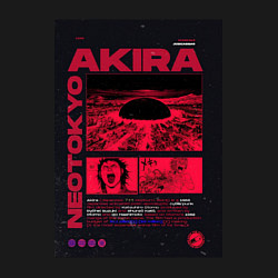 Свитшот хлопковый мужской Akira poster, цвет: черный — фото 2