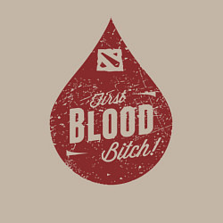 Свитшот хлопковый мужской Dota blood, цвет: миндальный — фото 2
