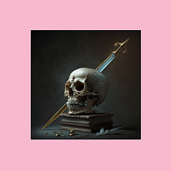 Свитшот хлопковый мужской Эпоха средневековья, цвет: светло-розовый — фото 2