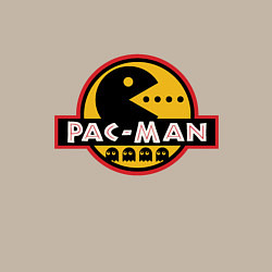 Свитшот хлопковый мужской Pac-man game, цвет: миндальный — фото 2