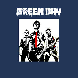 Свитшот хлопковый мужской Greed Day rock, цвет: тёмно-синий — фото 2