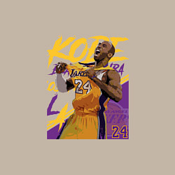 Свитшот хлопковый мужской Kobe champion, цвет: миндальный — фото 2