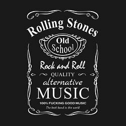Свитшот хлопковый мужской Rolling Stones в стиле Jack Daniels, цвет: черный — фото 2