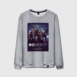 Свитшот хлопковый мужской Left 4 dead нет пощады, цвет: меланж