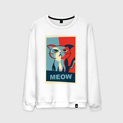 Мужской свитшот Meow obey