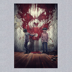 Свитшот хлопковый мужской Синистер 2, цвет: меланж — фото 2