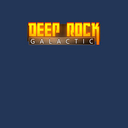 Свитшот хлопковый мужской Deep Rock Galactic logo, цвет: тёмно-синий — фото 2