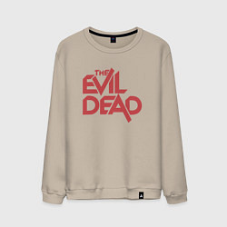 Свитшот хлопковый мужской The Evil Dead, цвет: миндальный