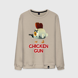 Мужской свитшот Chicken Gun chick