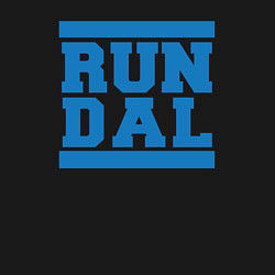 Свитшот хлопковый мужской Run Dallas Mavericks, цвет: черный — фото 2