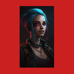 Свитшот хлопковый мужской Jinx League of Legends, цвет: красный — фото 2