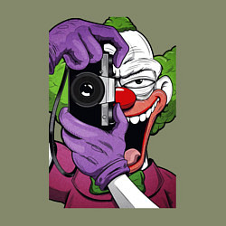 Свитшот хлопковый мужской Krusty photographer, цвет: авокадо — фото 2