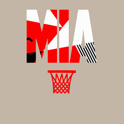 Свитшот хлопковый мужской Miami buckets, цвет: миндальный — фото 2